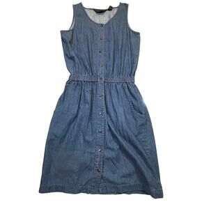 Eddie Bauer Denim Dress for Sale up to 90% Off: Poshmark